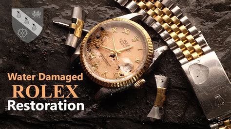 water damaged rolex for sale|damaged luxury watches for sale.